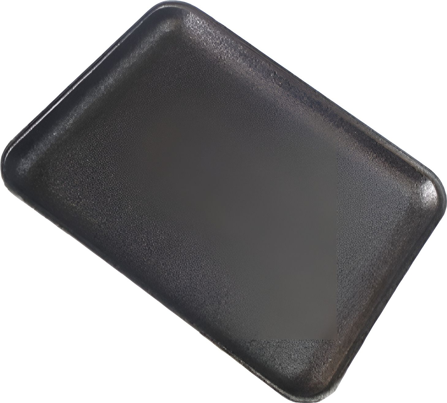 Dyne-A-Pak Inc. - 9.25" x7.25" x 0.625" 34/4S Black Foam Meat Trays, 500 Per Case - 2010340N00