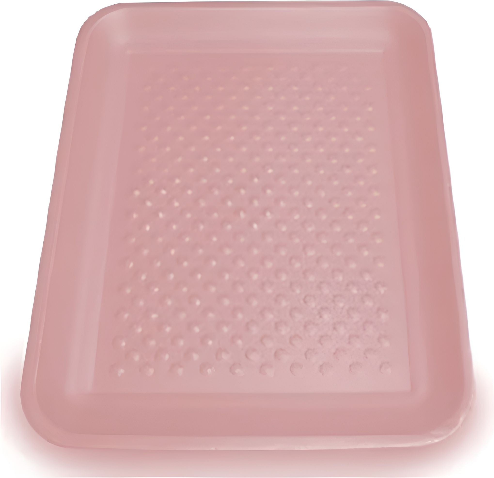Dyne-A-Pak Inc. - 9.125" x7.125" x 0.625" 34/4S Pink Foam Meat Trays, 500 Per Case - 2010340P00
