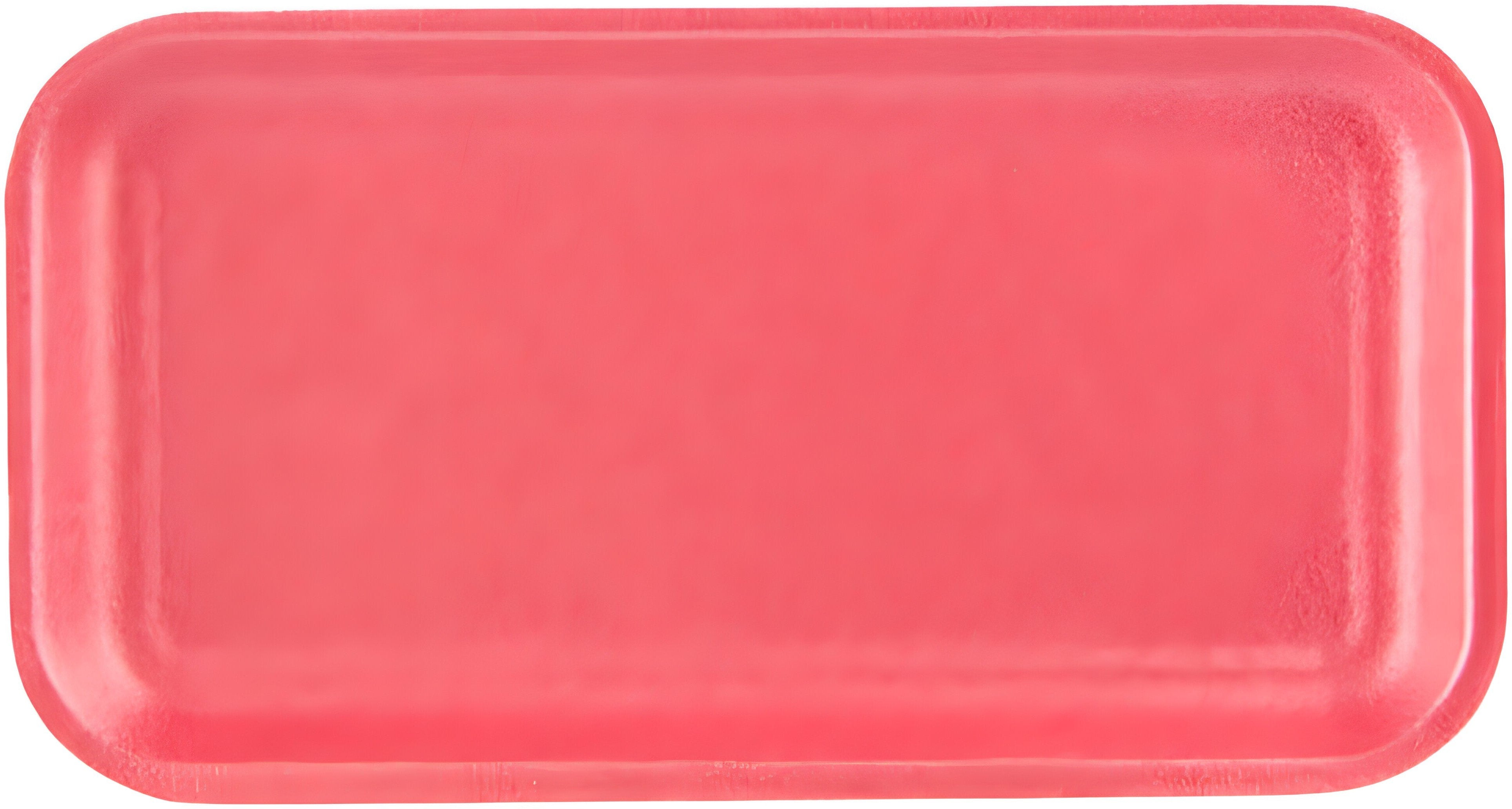 CKF Inc. - 5.8" x 10.7" x 0.6" Dark Rose Pink Foam 10S Tray, 500/cs - 88064