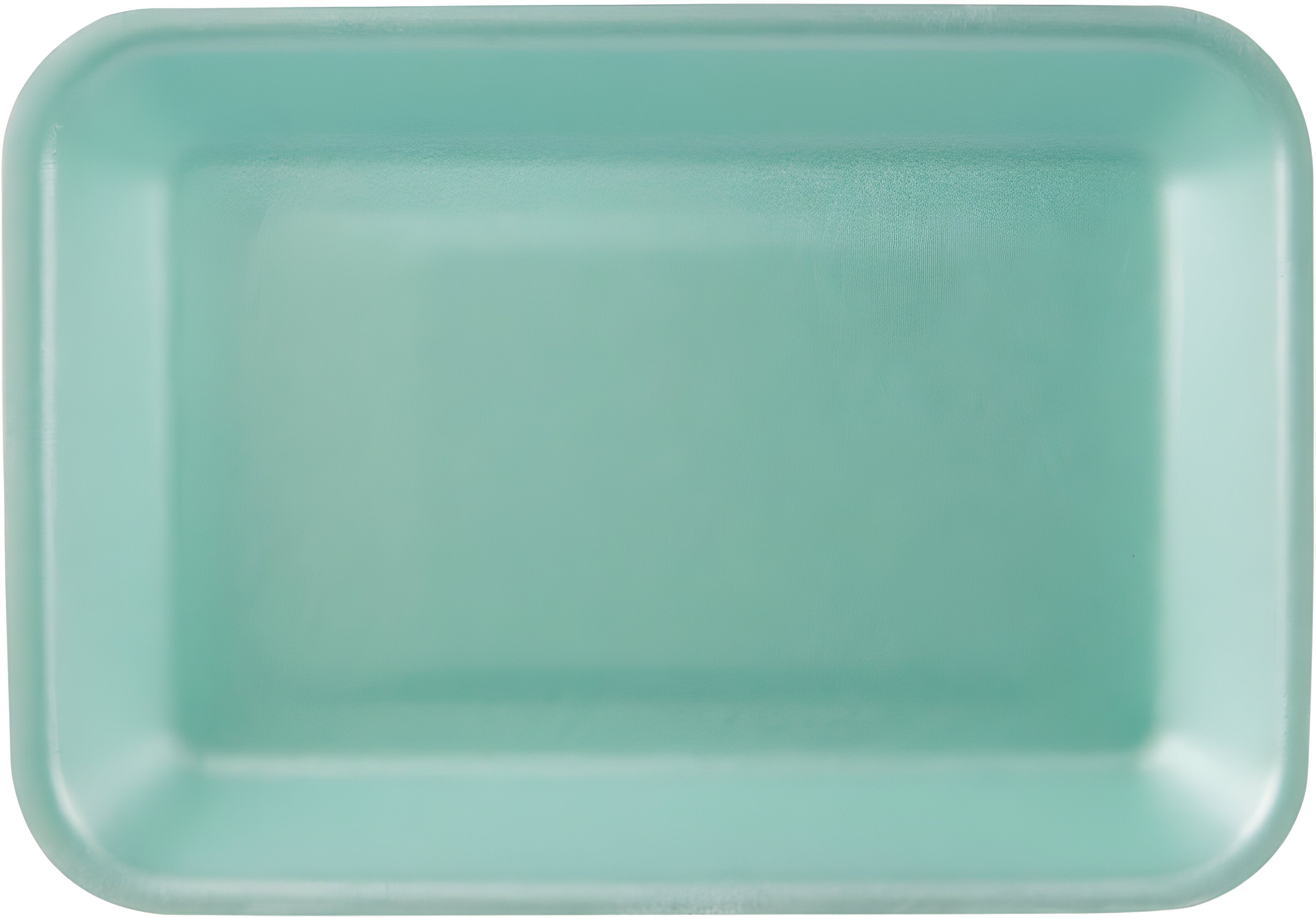CKF Inc. - 5.8" x 8.3" x 0.5" Green Foam Tray, 500/Cs - 88202