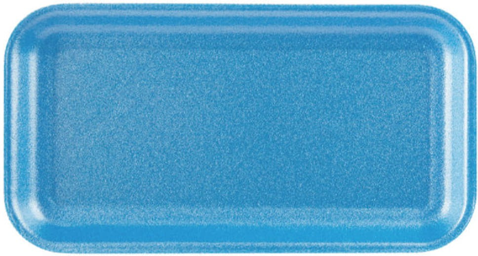CKF Inc. - 8.25 x 4.25 x 0.25", 17S Blue Foam Trays, 1000/Cs - 88017