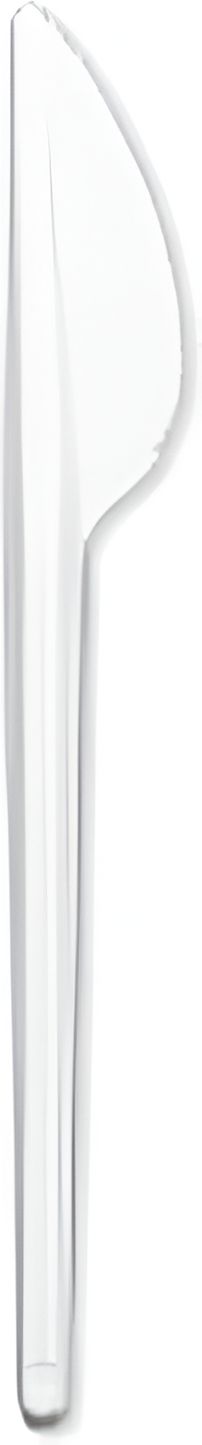 Darnel - TAMI White Medium Weight Plastic Cutlery Knife, 1000/Cs - D82110001