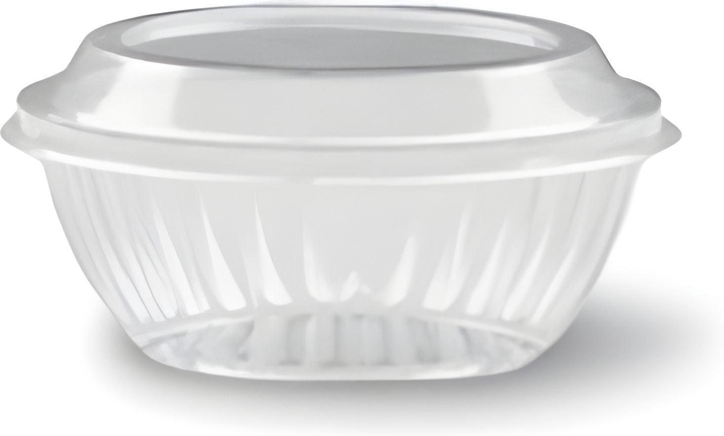 Darnel - 8 Oz Clear Plastic Bowls with Lids Combo, 200/cs - D770800S