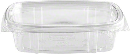 Darnel - 8 Oz Clear SelloPlus Hinged Deli Containers - D750801