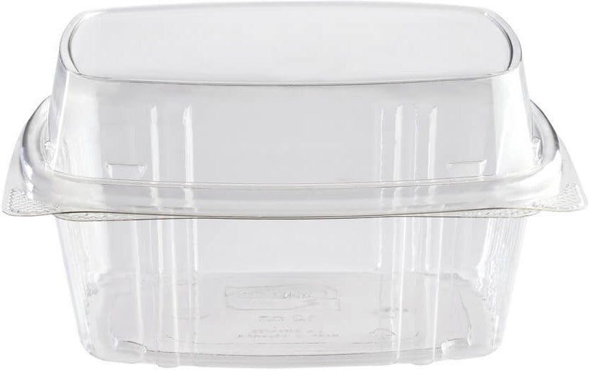 Darnel - 12 Oz SelloPlus Clear Hinged Deli Containers with High Dome Lid - 565751201