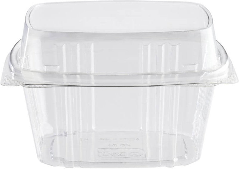 Darnel - 16 Oz SelloPlus Clear Hinged Deli Containers with High Dome Lid, 200/Cs - D751600G