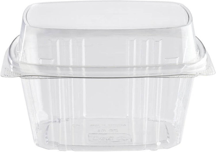 Darnel - 16 Oz SelloPlus Clear Hinged Deli Containers with High Dome Lid, 200/Cs - D751600G