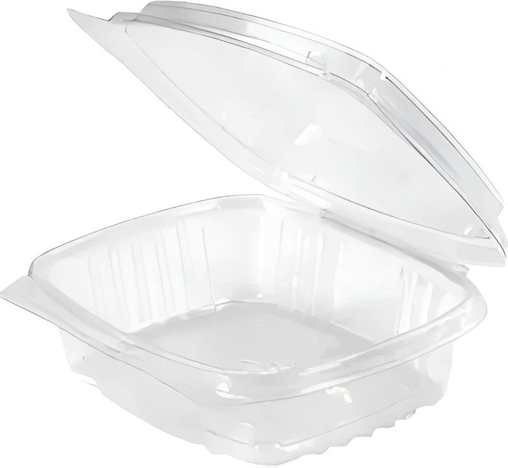 Darnel - 16 Oz SelloPlus Shallow Hinged Deli Containers - 565751600