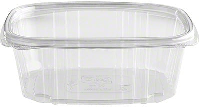 Darnel - 32 Oz SelloPlus Clear Hinged Deli Containers, 200/Cs - D753201