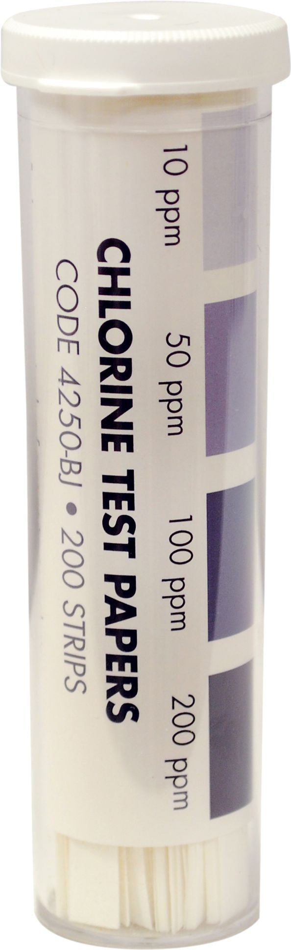 Spartan - TP-101 Chlorine Test Paper 100 Tube Strips/Vial - 984900