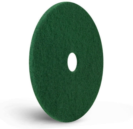 Americo - 13" Green Stripping Floor Pads, 5/Cs - 400313