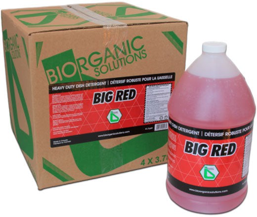 Big Red - 4 Liters Dishwasher Detergent, 4Jg/Cs - 100246
