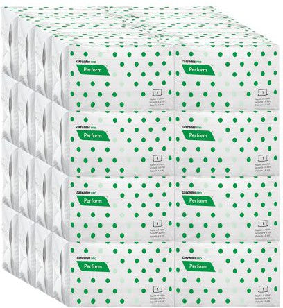 Cascades Tissue Group - ServOne White Dispenser Napkins, 32pk/cs - T400
