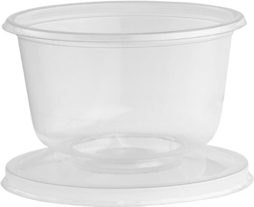 Darnel - 3 Oz Plastic Clear Venetian Cups, 600/Cs - D720300F
