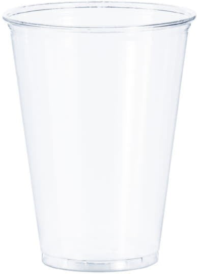 Dart Container - 10 Oz Solo Ultra Clear PET Plastic Cups, 1000/cs - TP10D