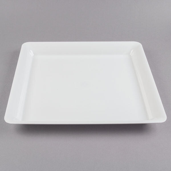 Fineline Settings - 16" x 16" White Square Platter - SQ4616.WH