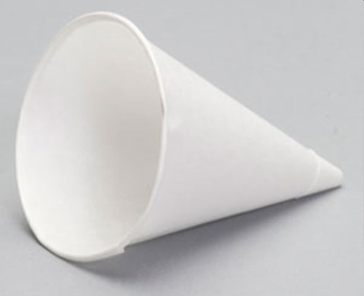 Genpak - 4 Oz Cone Paper Cups, 200/Cs- W4F