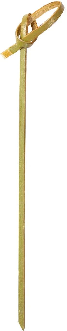 Hy-Stix - 4" Bamboo Knotted Skewer, 1000/Cs - 82-084KN-RP
