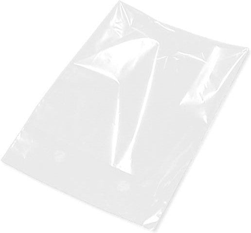 RiteSource - 7"+3" x 16" Clear 8 lb Poly Bags, 500/bx - GP8