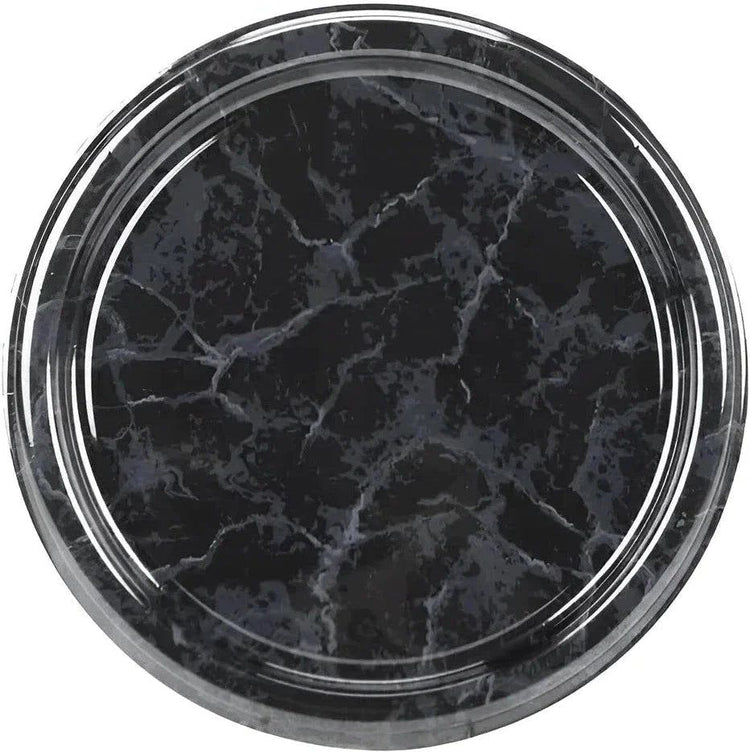 Sabert - 18" Marble Flat Tray with Lid Combo, 50/cs - C818
