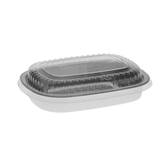 Pactiv Evergreen - 22 Oz Small Rectangular Aluminium Carry Out Container - Y6708PET