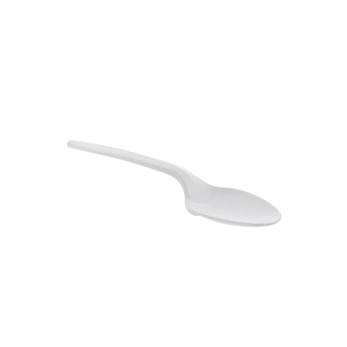Pactiv Evergreen - White Medium Weight Plastic Spoon, 1000/Cs - YFWSWCH