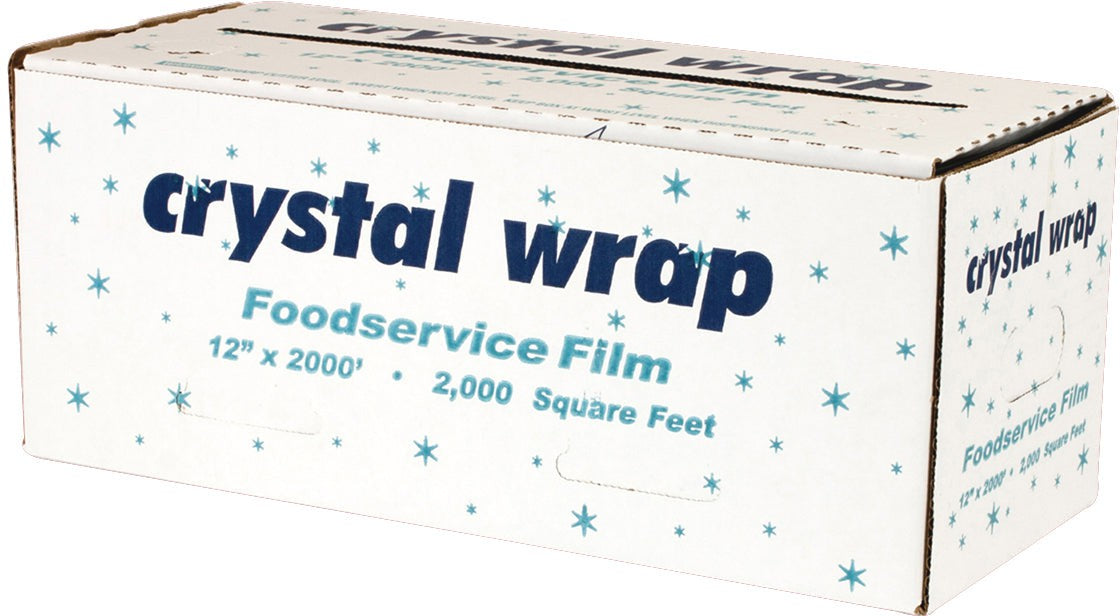 Anchor Packaging - 12" x 2000 ft Crystal Wrap Resinite Film, 2000ft/Bx - 7301234