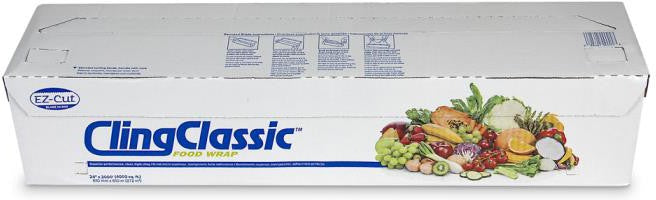 Berry Global - 24" ClingClassic Film with EZ-Cut Serrated Blade, 2000ft - AEP30550000