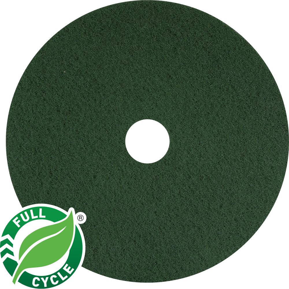 Americo - 13" Green Stripping Floor Pads, 5/Cs - 400313
