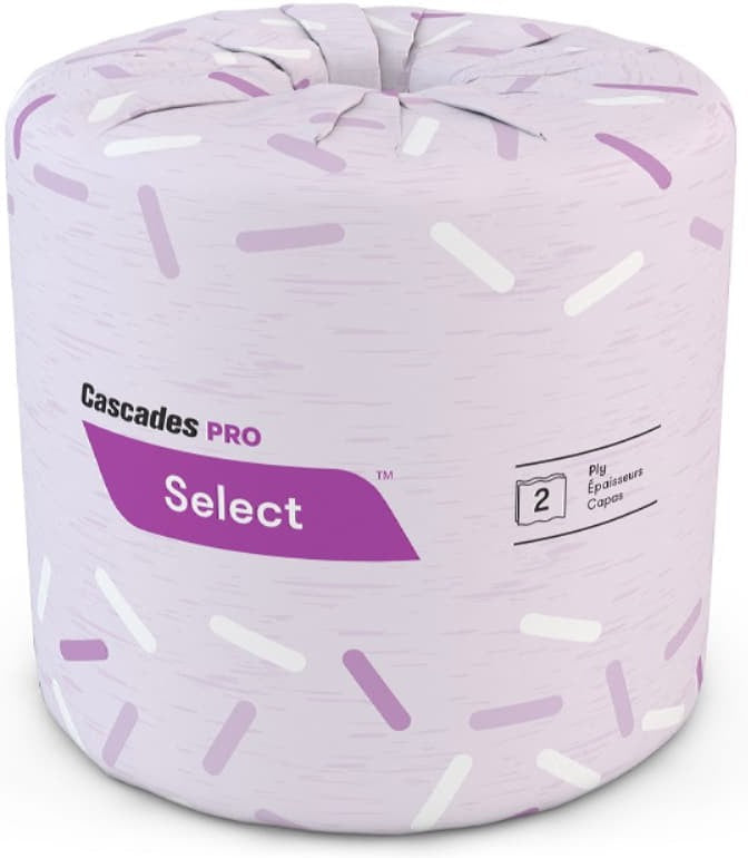 Cascades Tissue Group - 420 Sheets Select 2 ply Toilet Tissue, 48rl/cs - B921