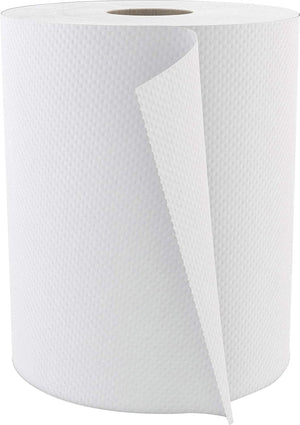 Cascades Tissue Group - 800 Feet Select White Roll Towel, 6rl/cs - H280/1762
