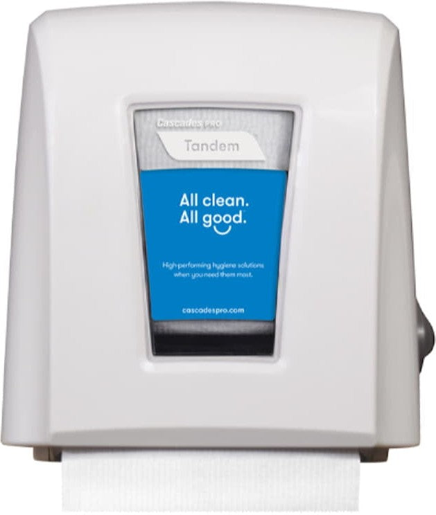 Cascades Tissue Group - White Tandem + Nano Autocut Dispenser - C339/1539