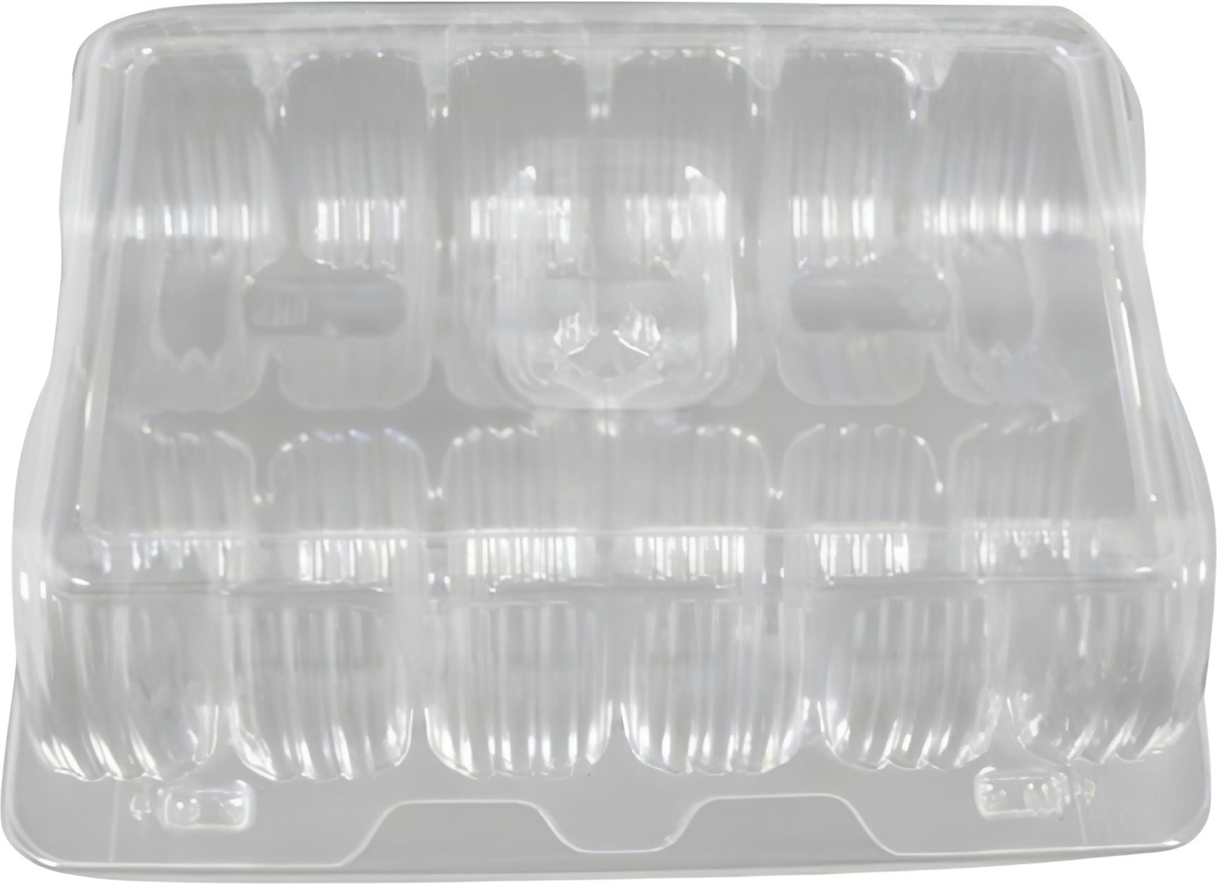 Detroit Forming - 12 Pack Donut Plastic Hinged Container, 200/Cs - LBH-7912