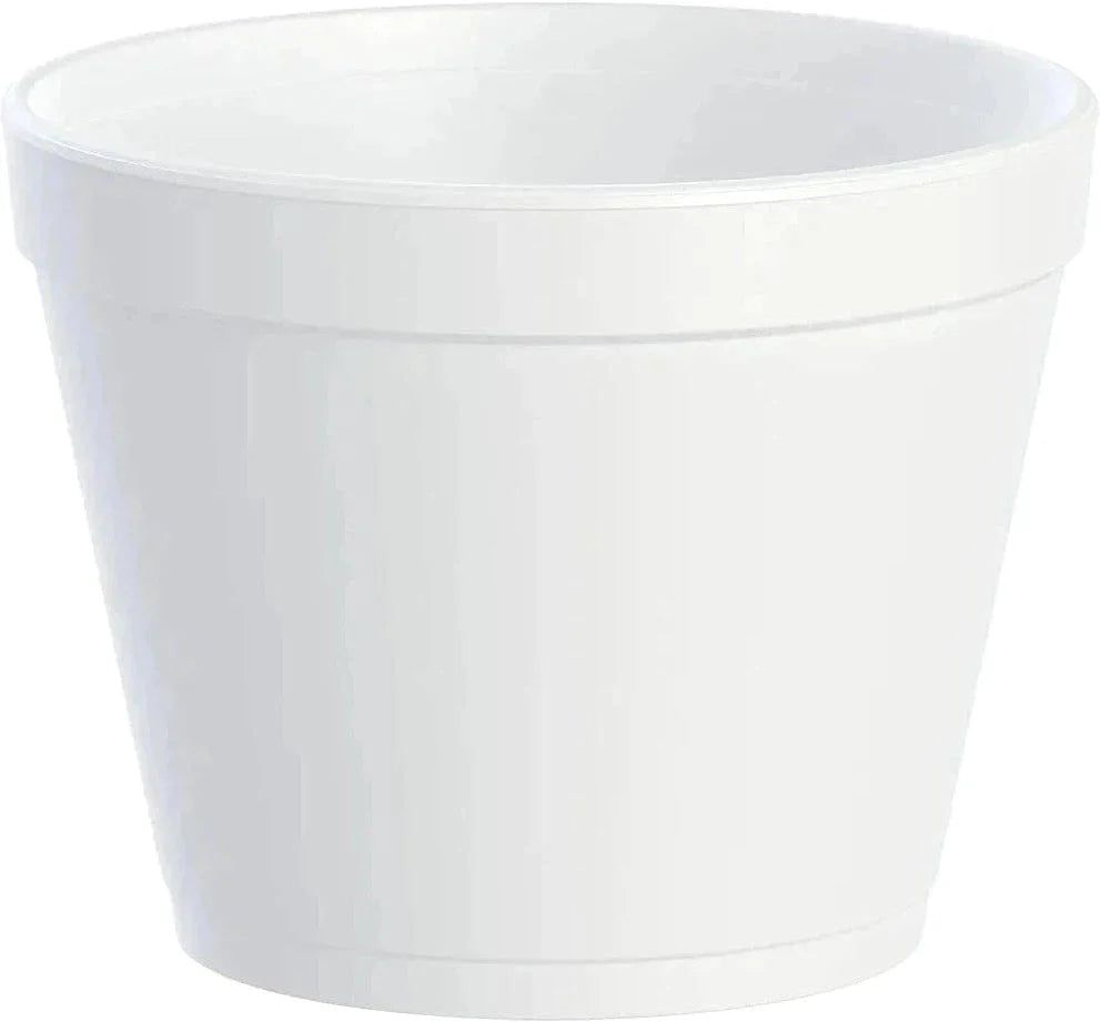 Dart Container - 32 Oz J Cup White Insulated Foam Container, 500/Cs - 32MJ48