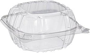 Dart Container - 6" Clear OPS Plastic Sandwich Container, 500/Cs - C57PST1