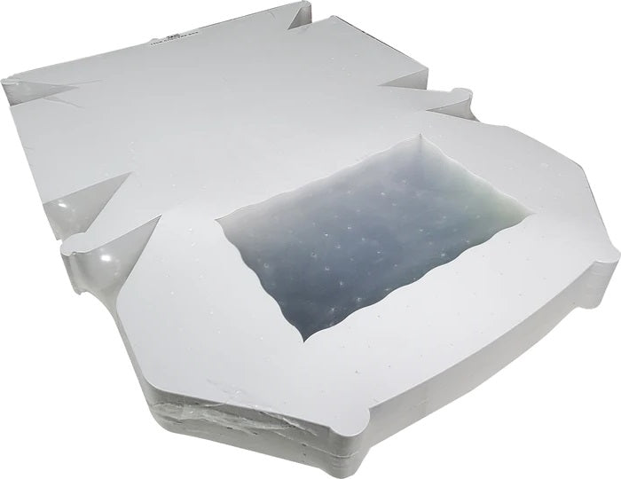 EB Box - 14" x 10" x 4" White 12 Pack Window Cupcake Box, 100/cs - EB5284A