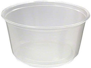 Fabri-Kal - 12 Oz Polypropylene Clear Round Deli Containers, 500/Cs - 9505114
