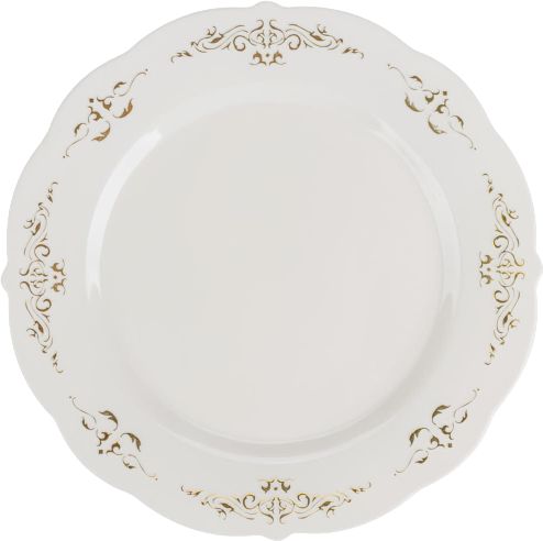 White) Fineline Settings Platter Pleasers White 22cm Serving Fo