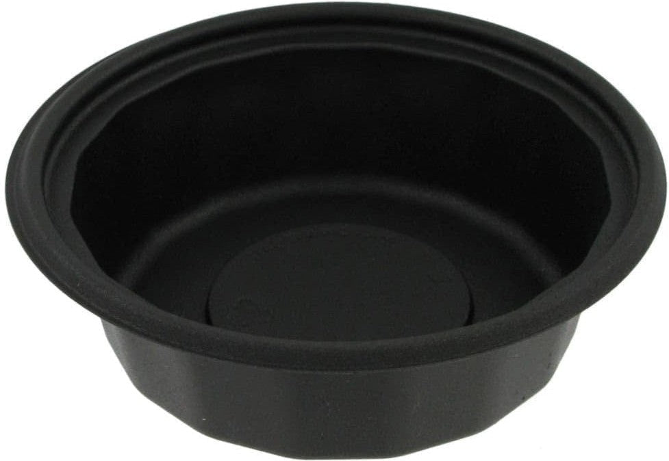 Genpak - 16 Oz Black Plastic Bowls, Pack of 300Cs - FP0163L