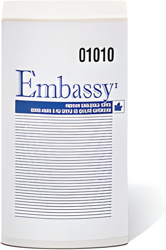 Embassy - White Singlefold Hand Towels, 4000/Cs - 01010