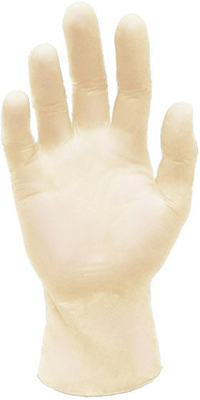 RONCO - Large Natural Latex Powder-Free Gloves, 100/bx - 1843