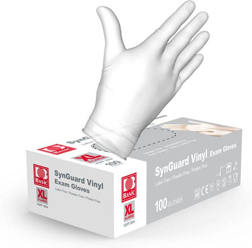 Latoplast - Medium Clear Vinyl Glove, 100/box - 007-72202FG