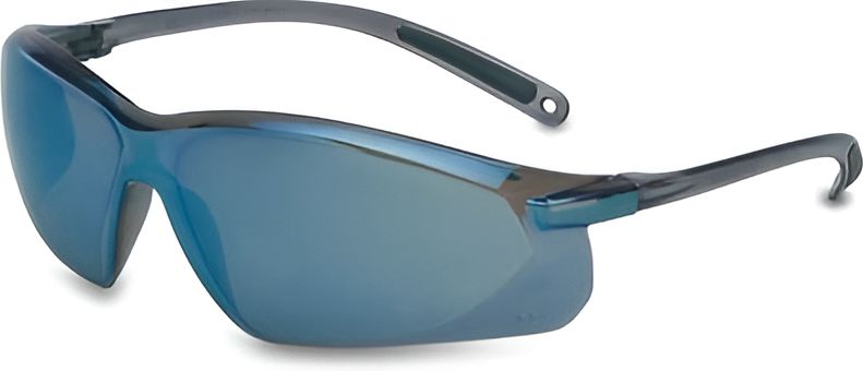 Willson - Grey/Blue Mirror Safety Glasses - 043-A703