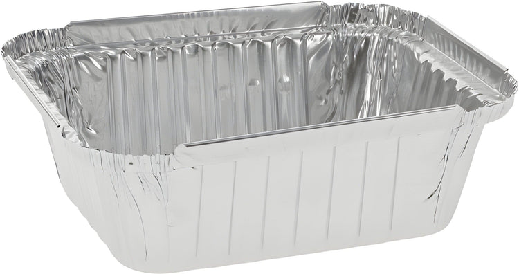 Pactiv Evergreen - 1 lb Oblong Aluminum Takeout Container, 200/Cs - Y70530