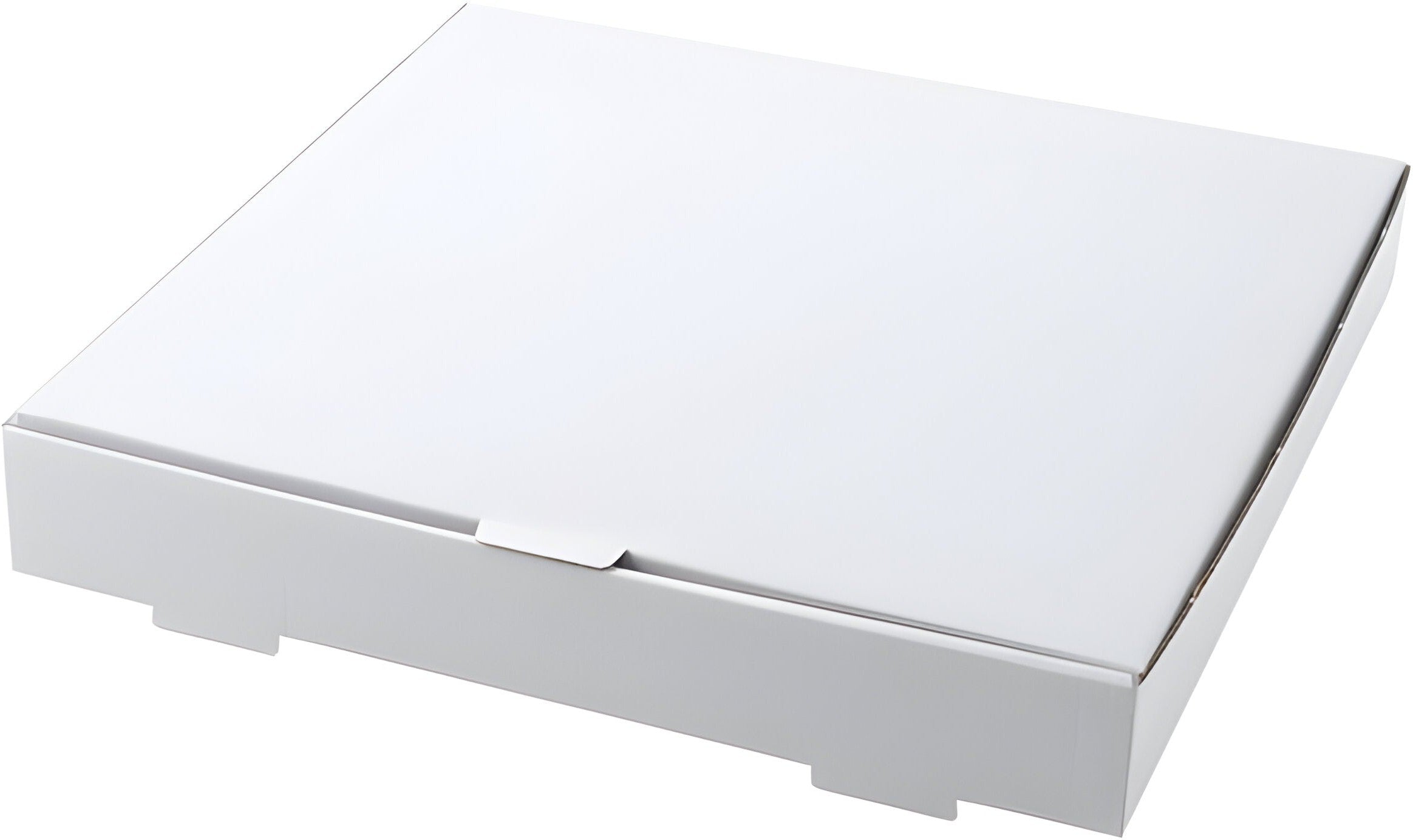 RiteBox - 9" x 9" White Cardboard Pizza Box, 50/bn - PB0909