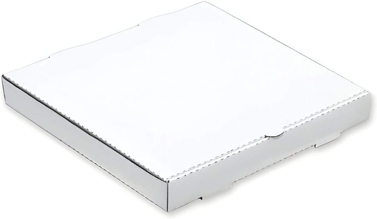 RiteBox - 10" x 10" White Cardboard Pizza Box, 50/bn - PB1010