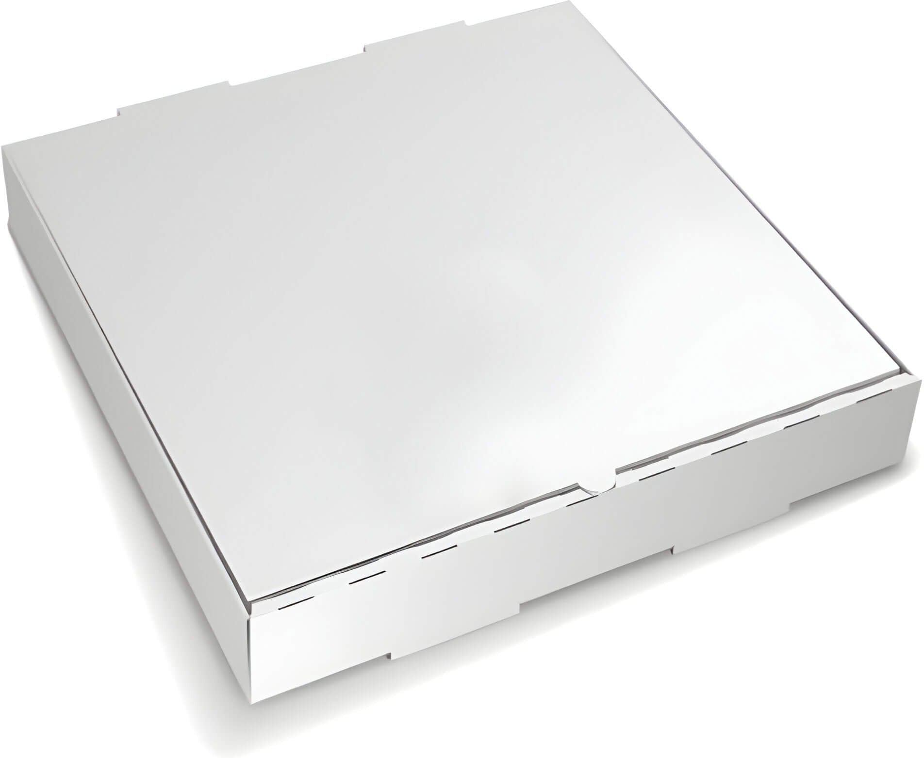 RiteBox - 12" x 12" White Cardboard Pizza Box, 50/bn - PB1212