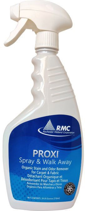 Rochester Midland - 946 ml Proxi Fabric Clean Spray & Walk Away, 12Bt/Cs - 11262673