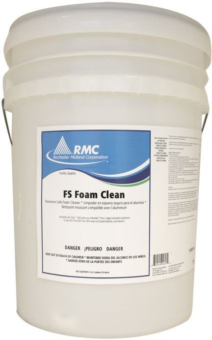 Rochester Midland - FS Foam Clean Heavy Duty Foam Cleaner 5 Gallon Pail - 11850757