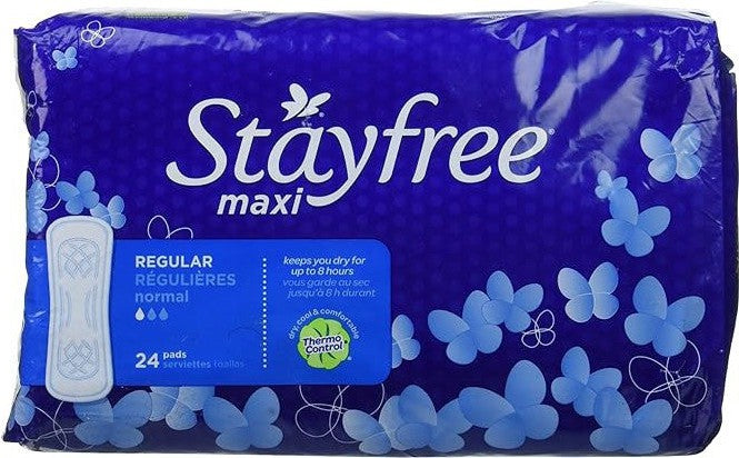 Rochester Midland - Stayfree #4 Regular Maxi Napkin Without Wings, 250/Cs - 355131